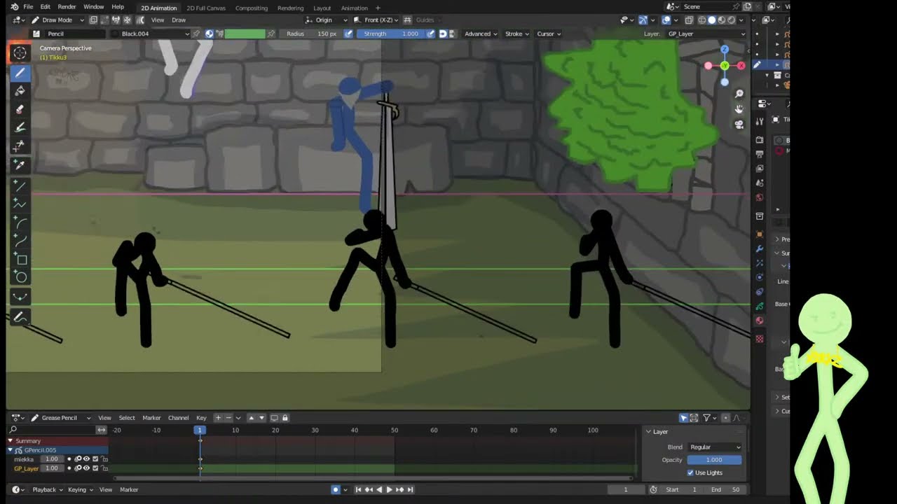 Continuing Stick Figure Sword Combo2 [NoMic/NoCam]