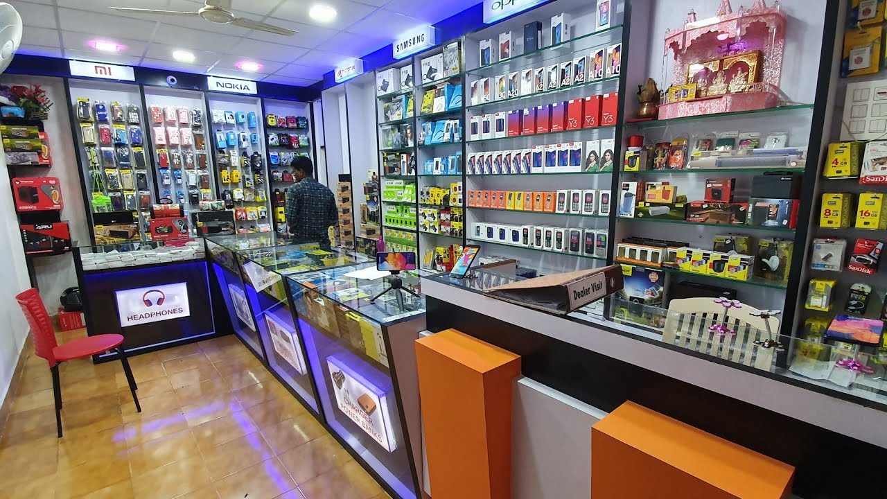 Mobile Shop furniture & Decorations