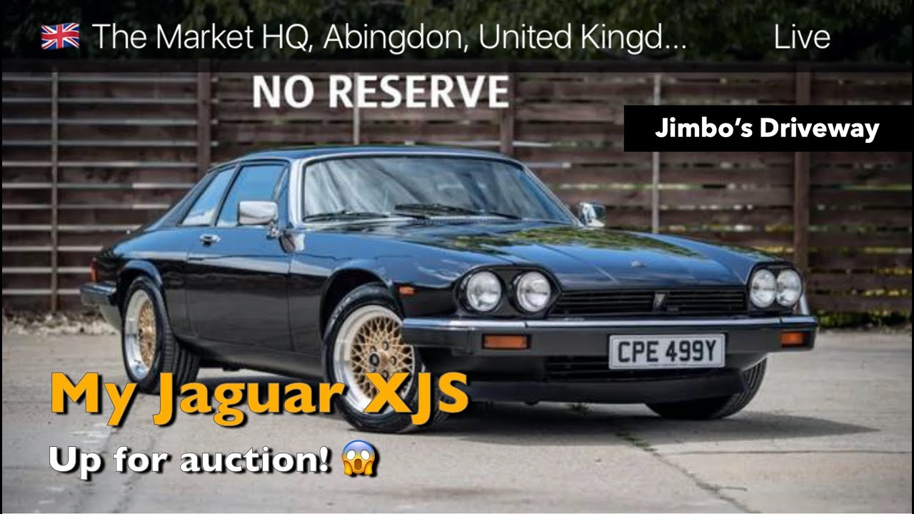 24. Selling my XJS V12 5-speed Manual on The Market auction platform