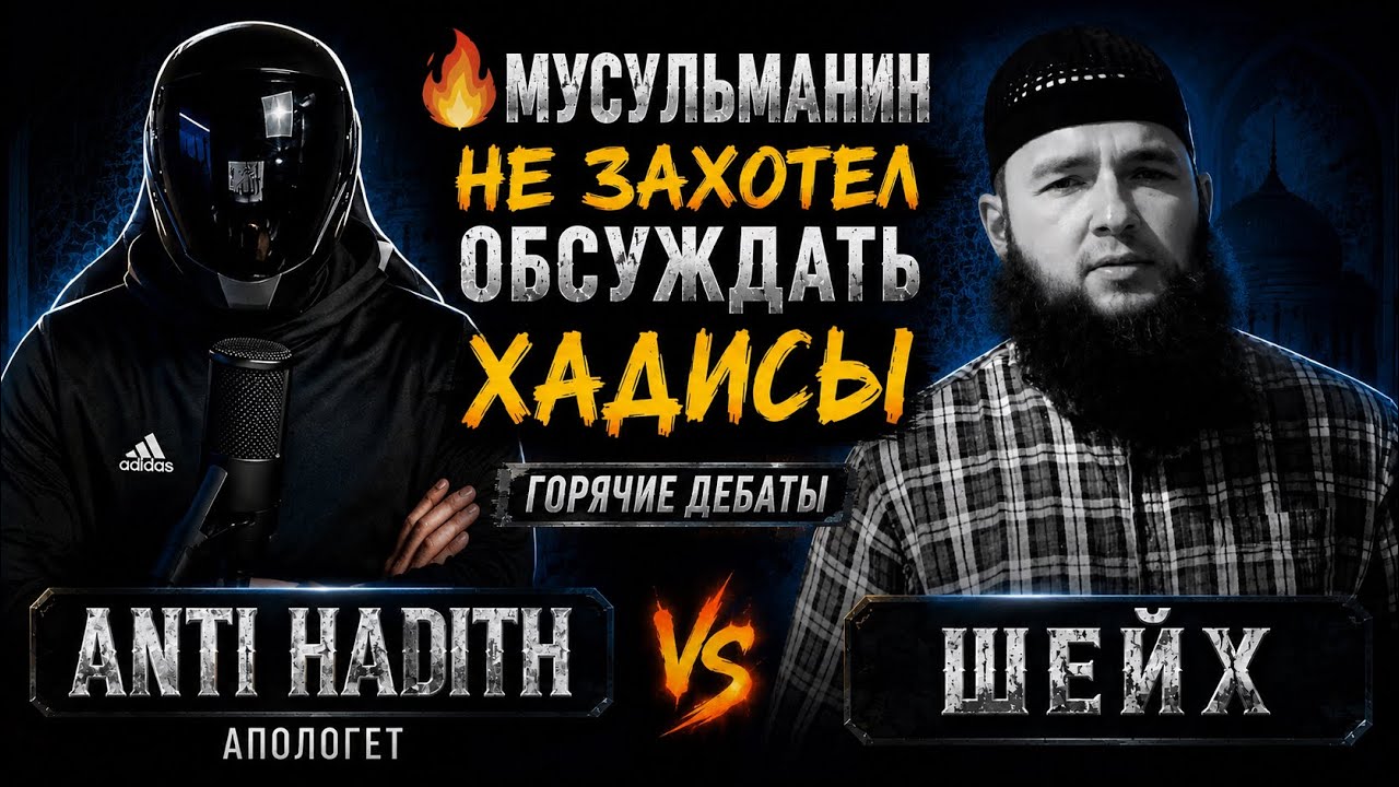 🔥 Мусульманин не захотел обсуждать хадисы | Горячие дебаты