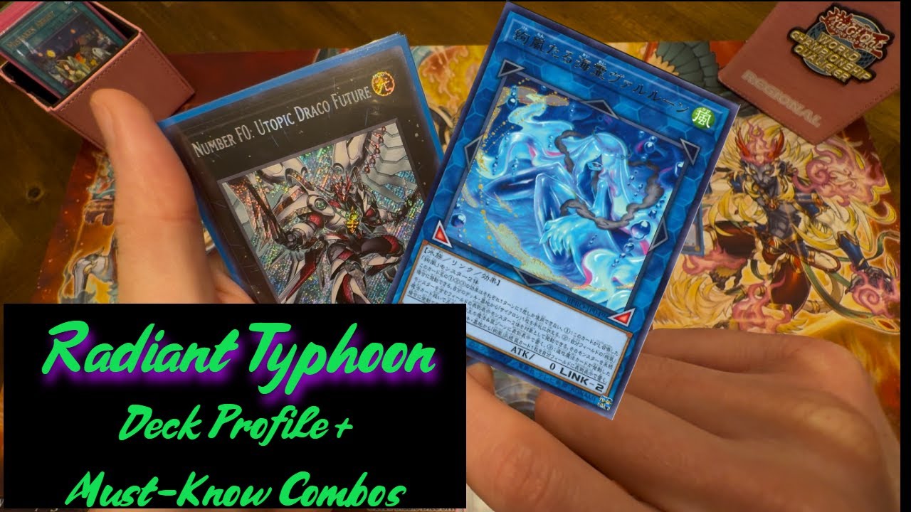 4-0 Undefeated Radiant Typhoon Deck! (Pre-Release OTS Tourney) | Deck Profile & Combos w/ New Cards