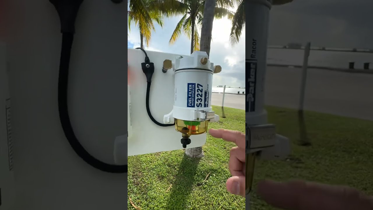 REVOLUTIONARY Water in Fuel Monitoring system for your outboard boat