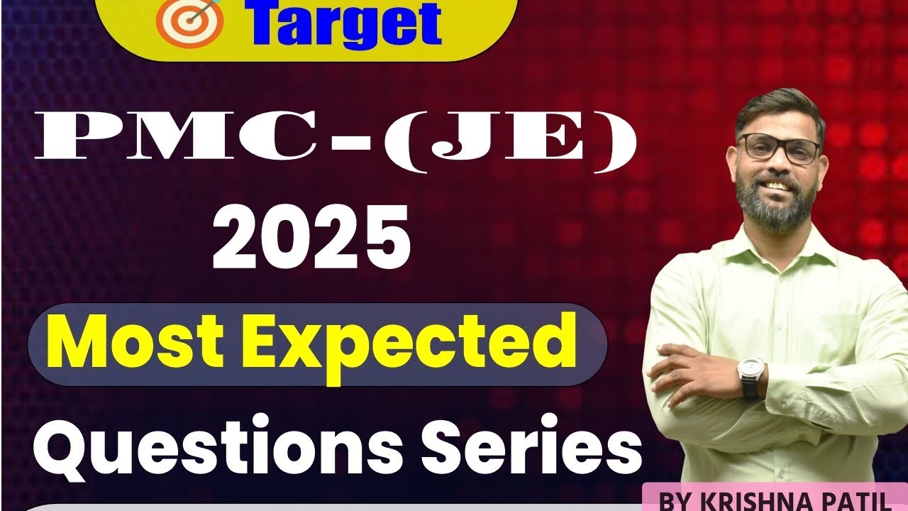 Target PMC JE 2025 | Most Expected Questions Series Reasoning | By KP Sir | #pmc #pmcje #ibps #je