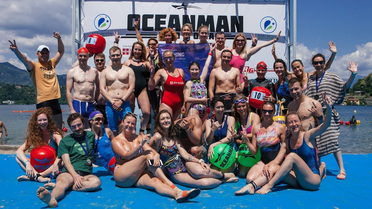 Финишеры Oceanman Lago d'Orta  2018 о заплыве и своих эмоциях от старта