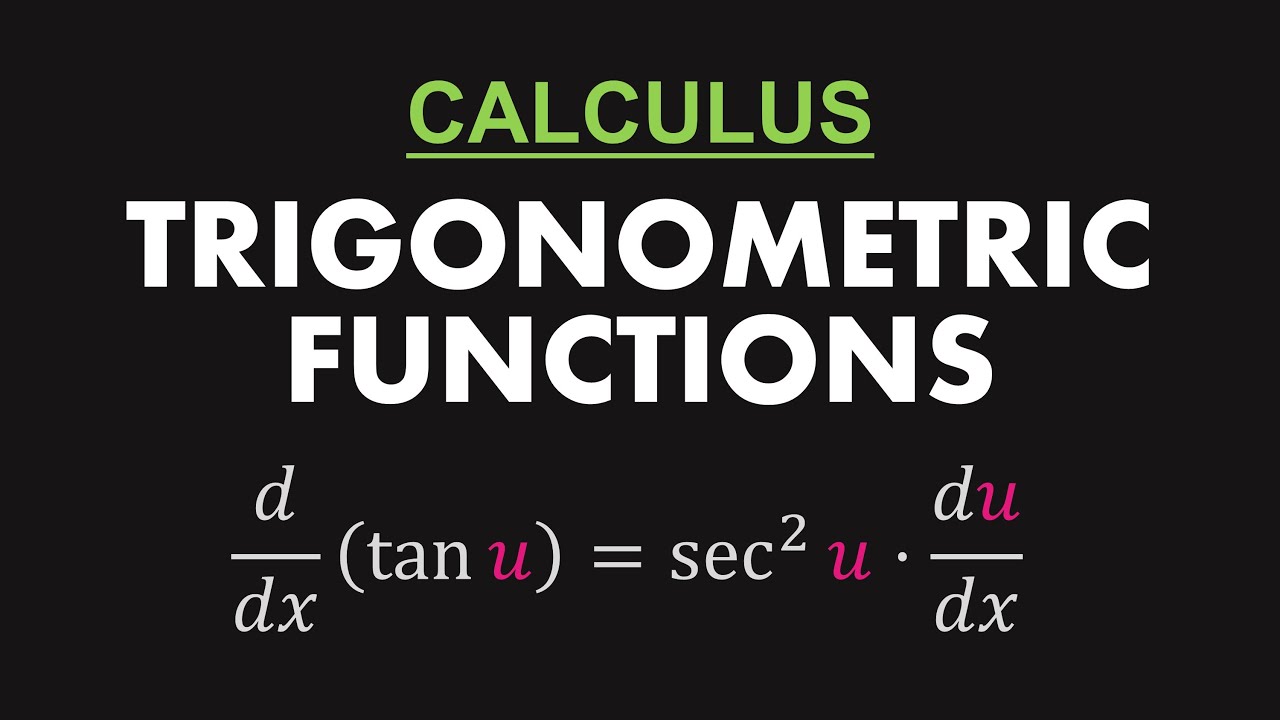 Derivatives of Trigonometric Functions | Calculus (🇵🇭 Tagalog 🇵🇭)