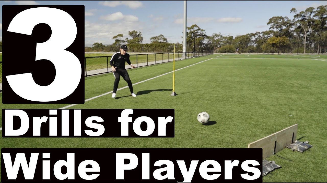 LOADS OF TRAINING DRILLS FOR WINGERS | Joner Football