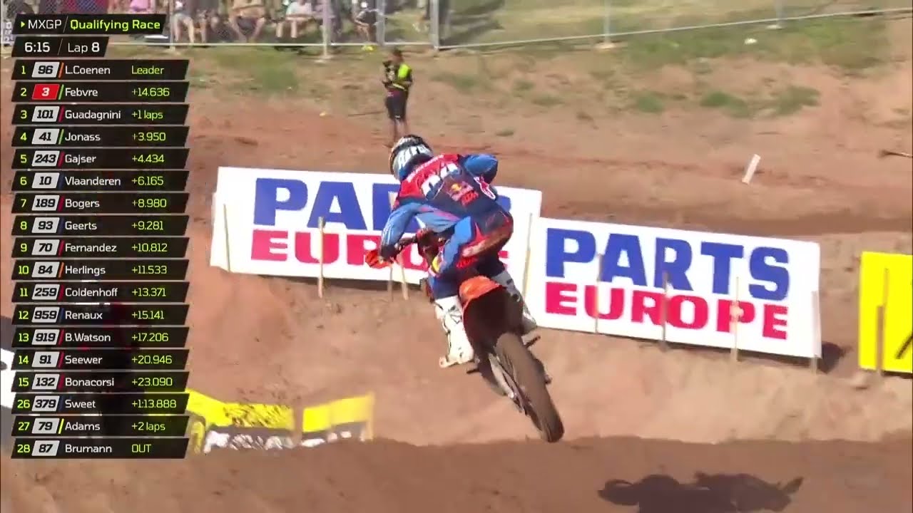 Fernandez and Herlings over Bogers in MXGP Qualifying Race #MXGPAustralia
