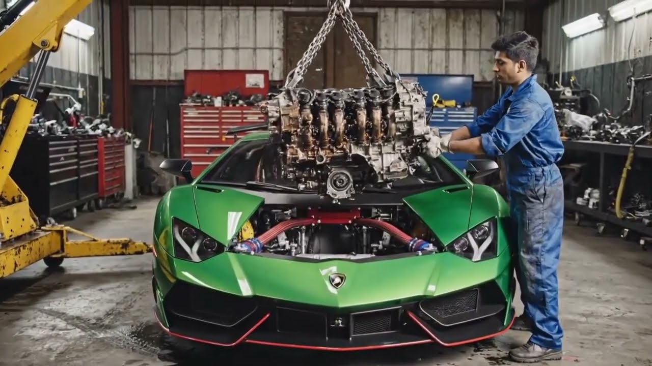 Can We Save It? Restoring a Sunken $400,000 Lamborghini