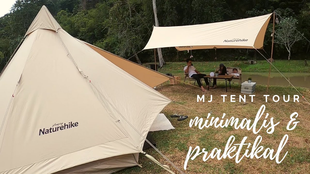 #Naturehike Brighten 6.4 | Setup khemah GAYA MINIMALIS oleh En Zamani #mjtenttour #02