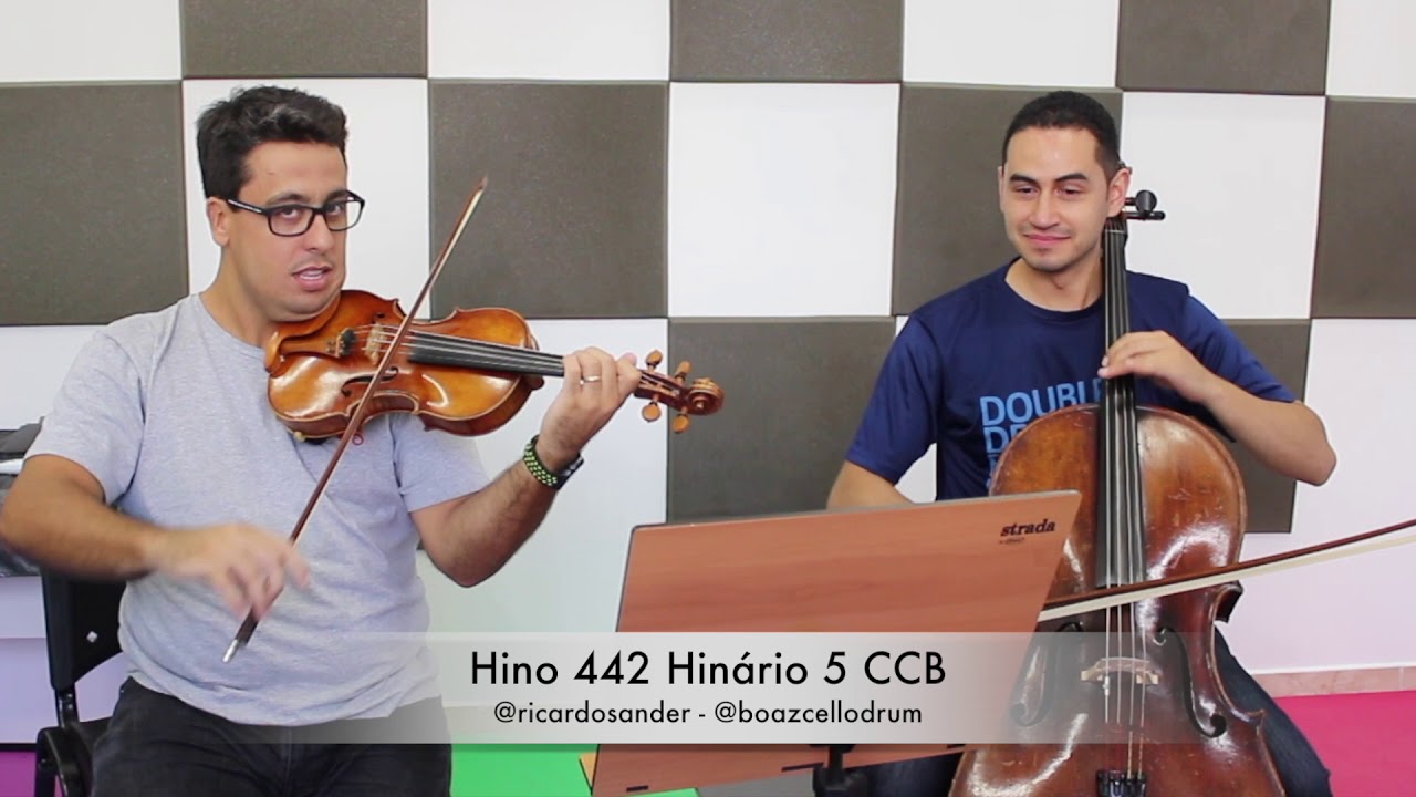 10 Hinos Tocado Violino e Violoncelo Hinário 5 CCB