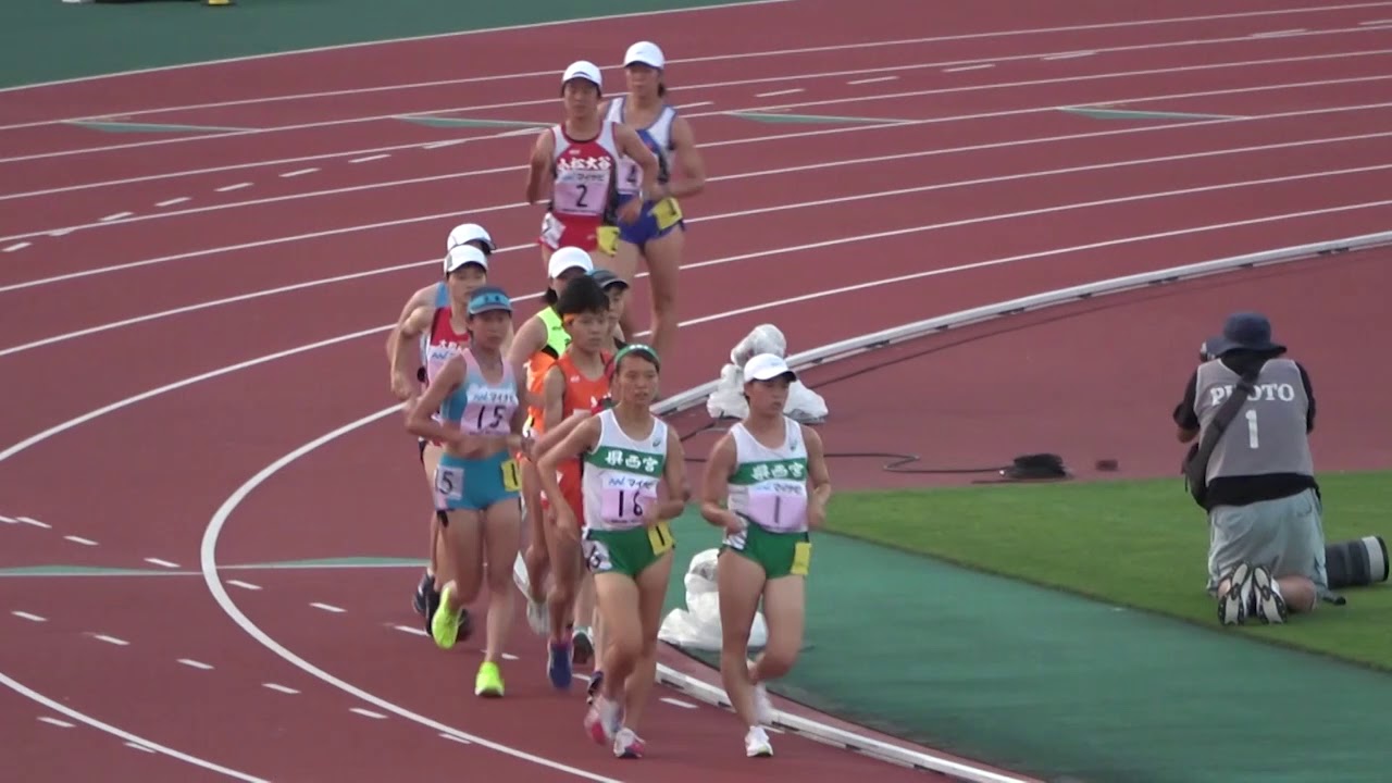 2019年IH 陸上競技 女子 5000m競歩 決勝