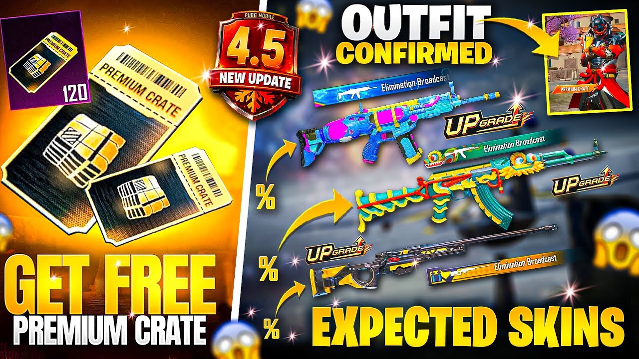 Next Premium Crate Confirmed | Upgradable Skin A20 Confirmed | Next X-Suit 3D Leaks  | PUBGM 