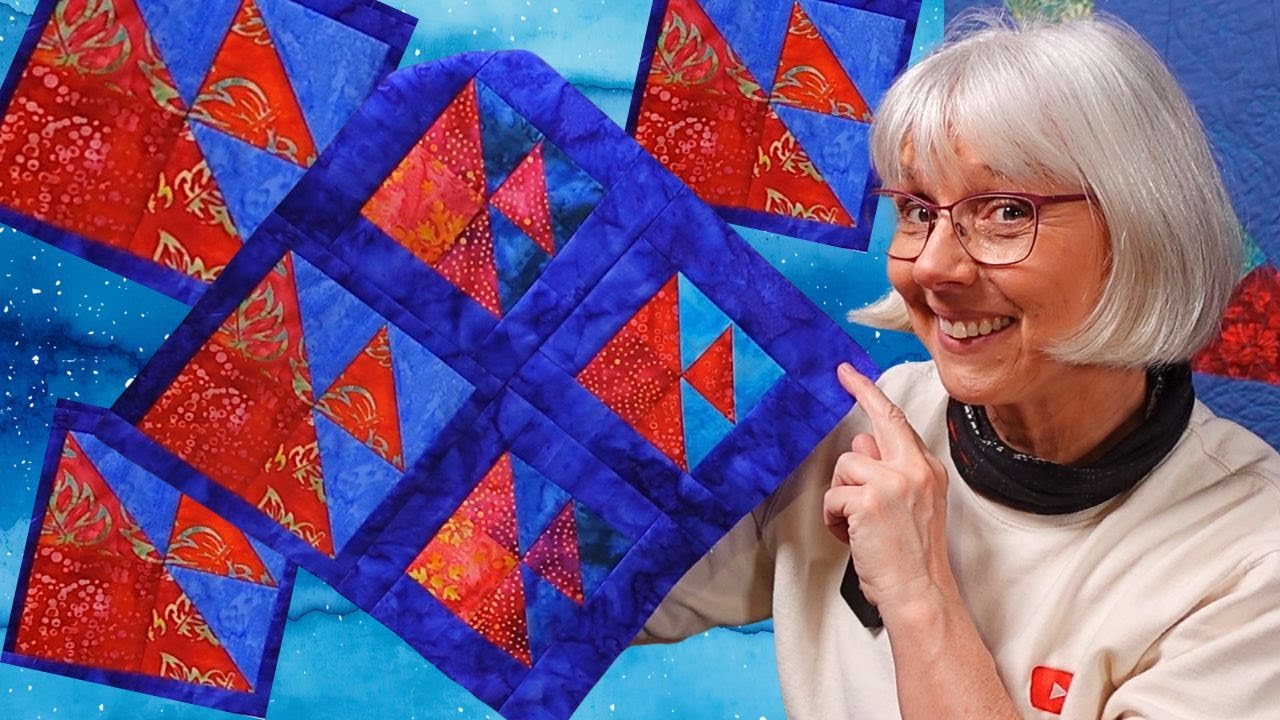 Diese schönen Fische sind Ideal für Patchwork Anfänger