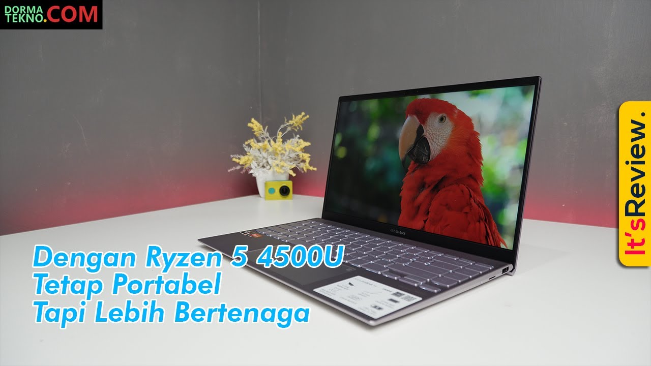 Asus Zenbook 14 UM425 | Dengan Ryzen 5 4500U Tetap Tipis Dan Lebih Bertenaga