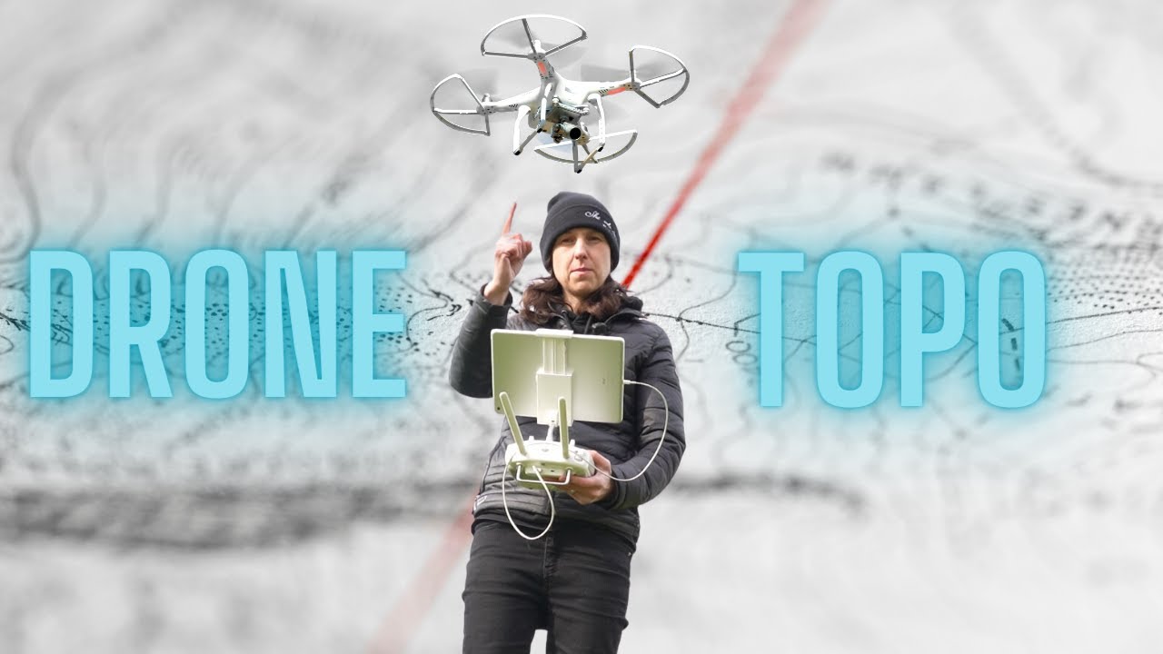 Mapping the Landscape: We Conduct a Topographical Survey with a Drone and Hybrid Total Station.