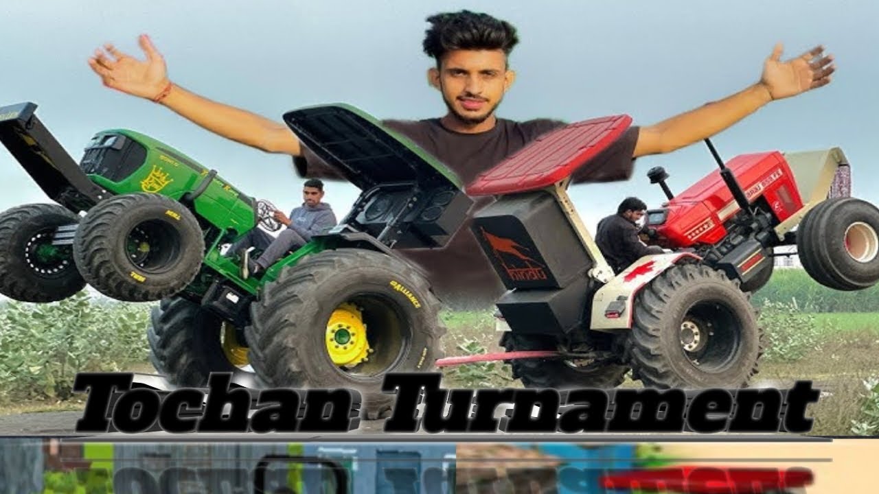 Tractor Tochan Turnament in Indian vehicles simulator 3d 