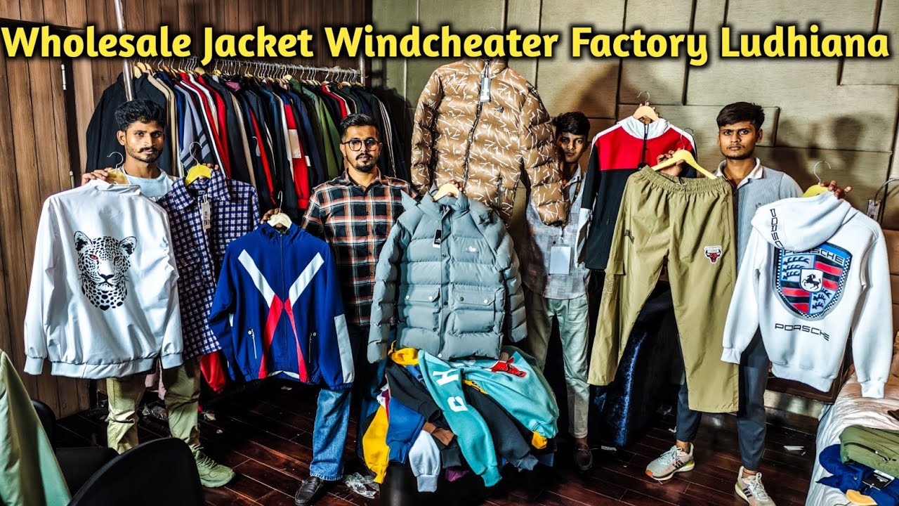 Wholesale Jacket Windcheater Factory Ludhiana | Direct from manufacturer | Moxy knit Ludhiana