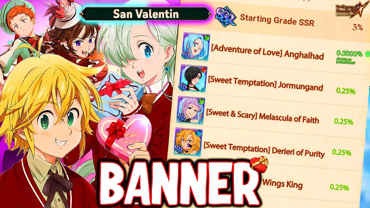 💗¡NUEVO EXCLUSIVO!💗 ¡ESTE ES el ÚLTIMO BANNER antes del NUEVO ANIVERSARIO GLOBAL!💘 | 7DS Grand Cross
