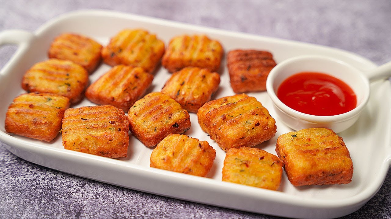 You'll Need Only 2 Potatoes to Make This Crispy Delicious Snacks | Quick and Easy Potato Snacks
