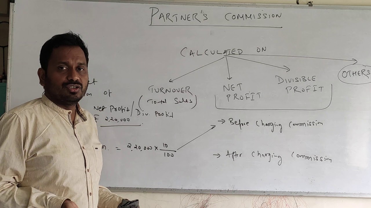#8.Partner's commission and salary
