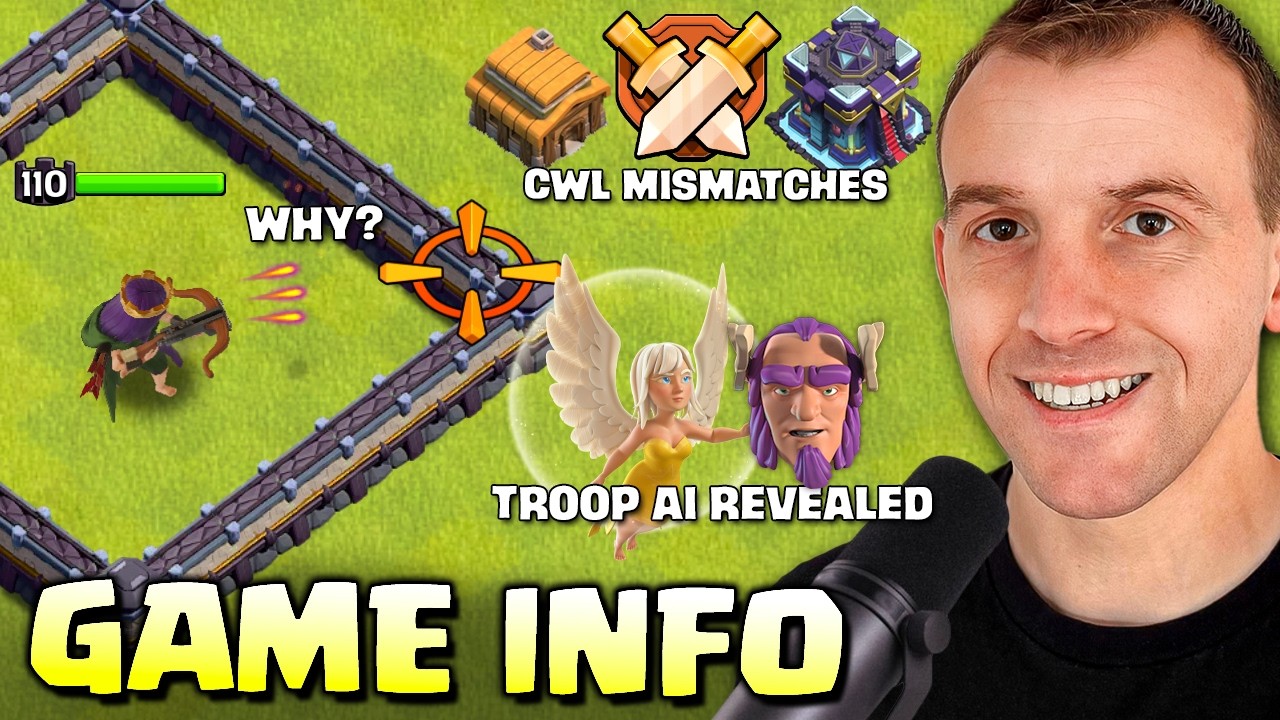 Update Bugs, CWL Mismatches & Troop AI Revealed - Judo Sloth Talks #3