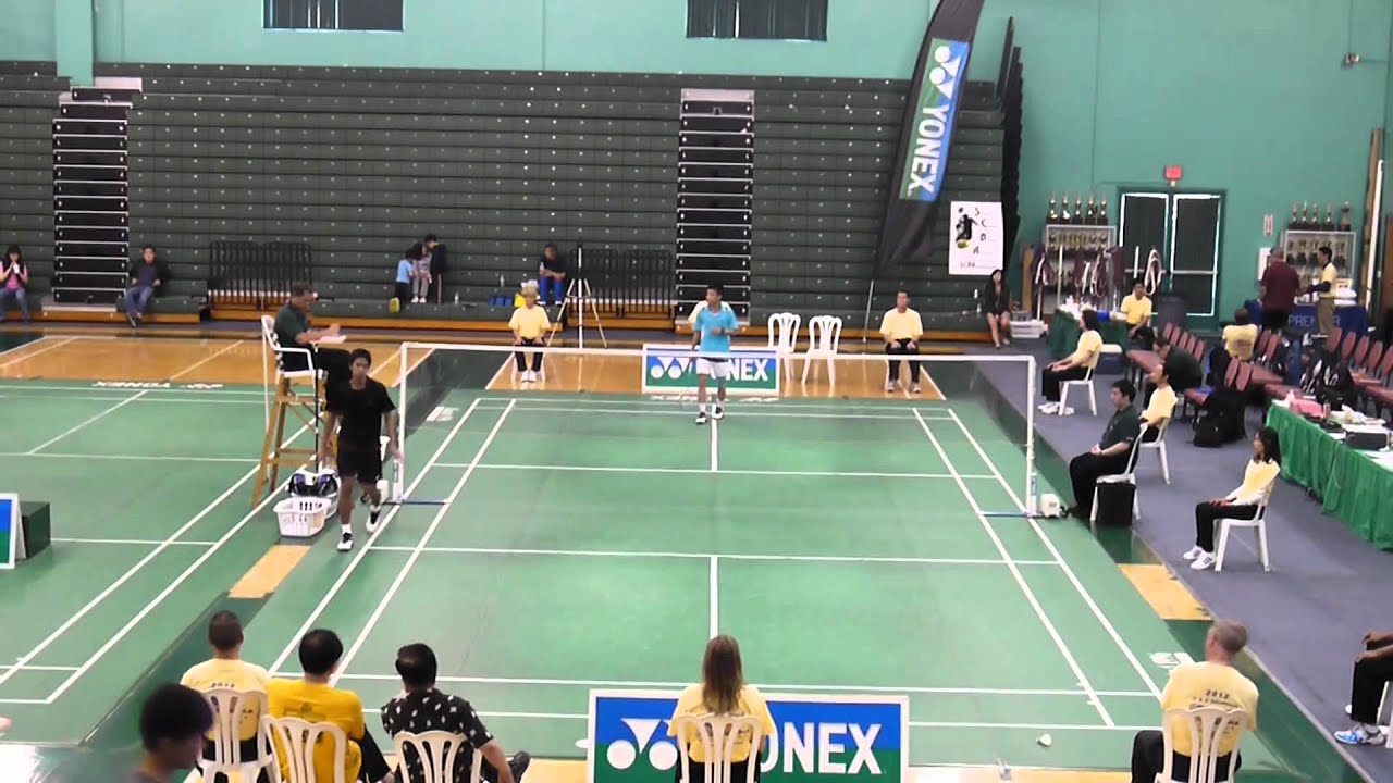 2012 US Badminton Adult National Championships Men's Singles Final 1080P