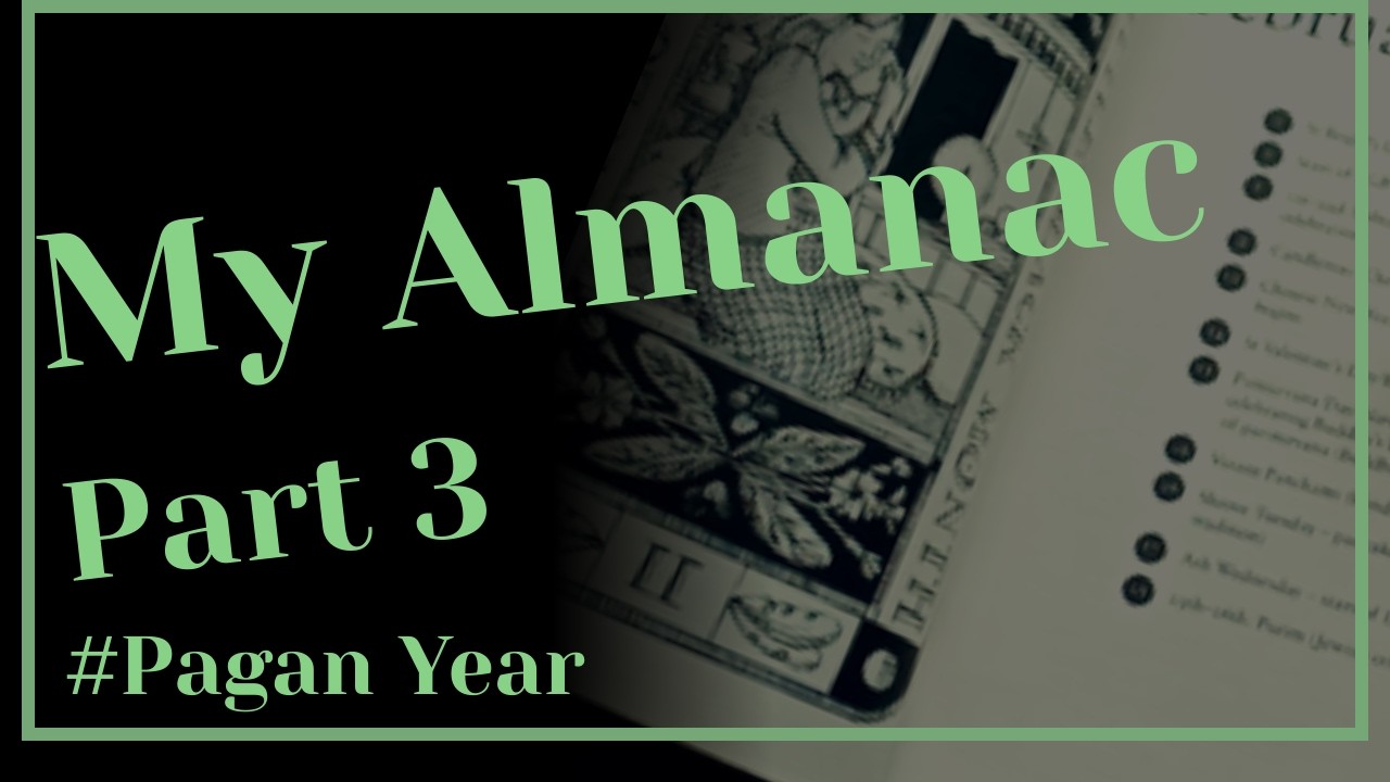 Creating my Personal Almanac Part 3