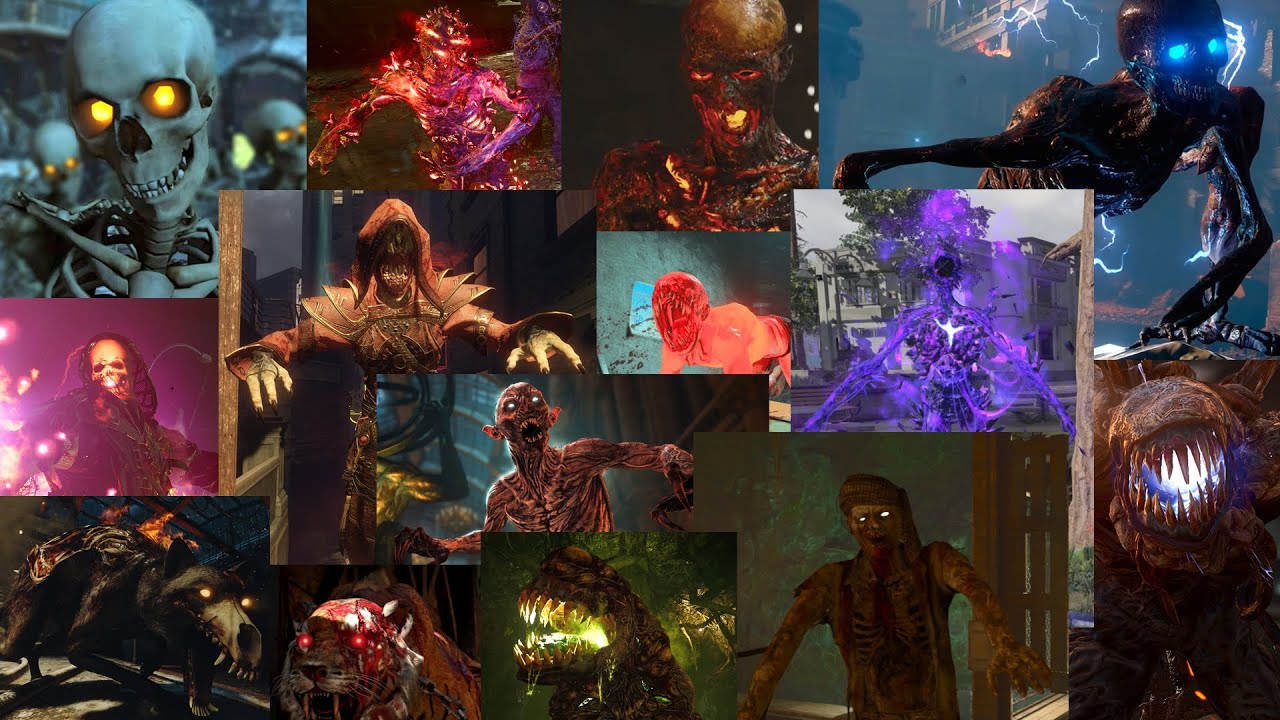 Call of Duty Zombies Everything That Can Get Turned/Brain Rotted