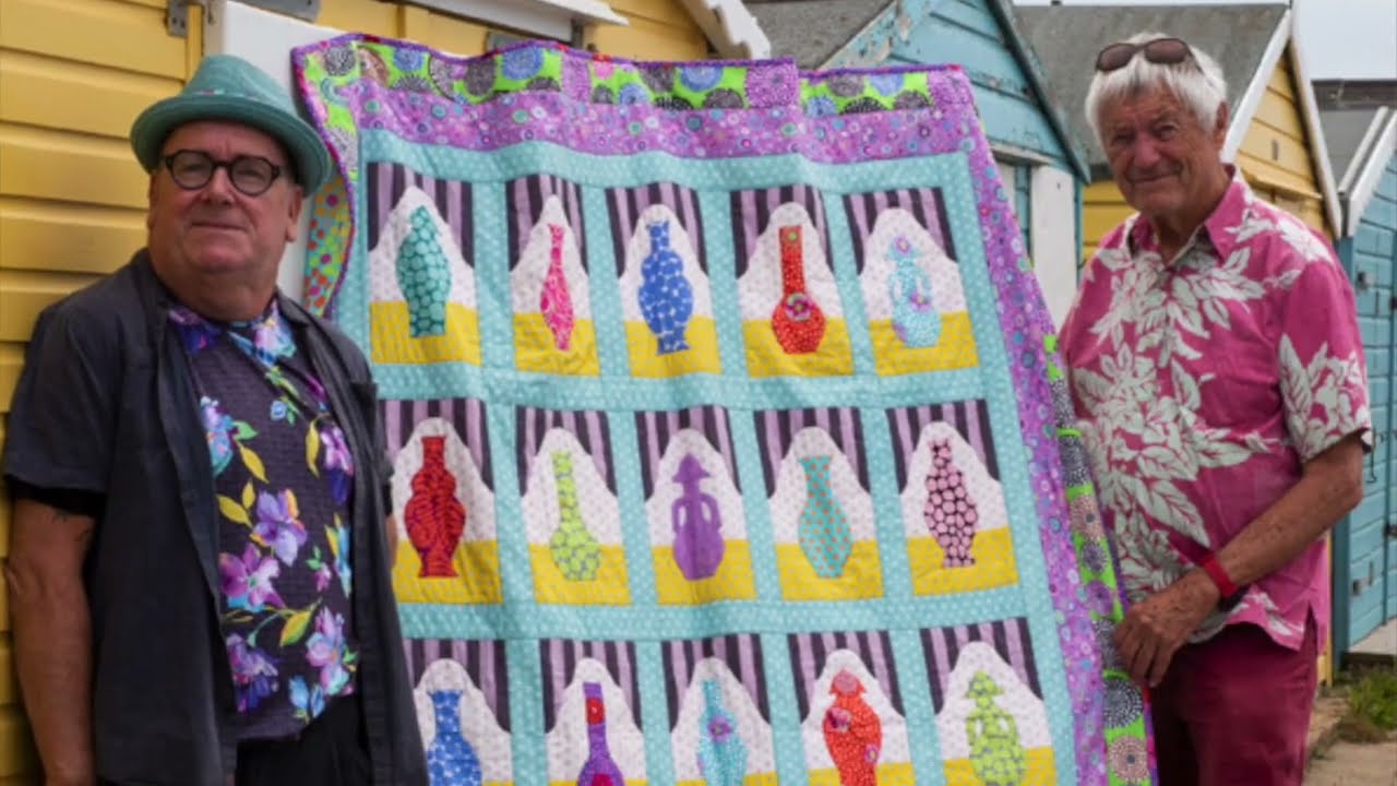 Kaffe Fassett's 'Quilts by the Sea' P&Q Book - August 2023