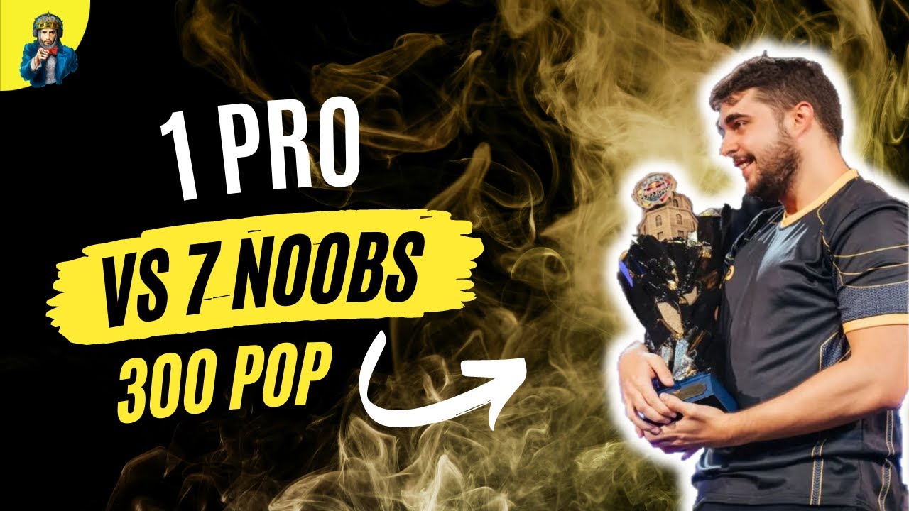 EL SHOWMATCH IMPOSIBLE - 1 PRO vs 7 NOOBS (FFA)