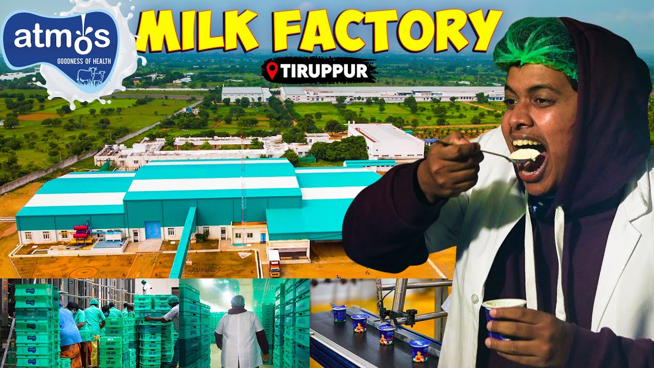 Milk Factory Tour - Atmos Tiruppur - Irfan's View