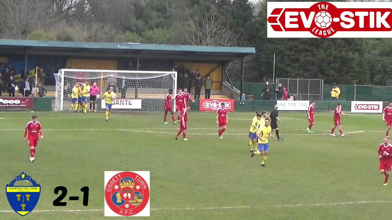 Warrington Town Vs Ossett Town - Evo Stik Division One North - 12.3.16