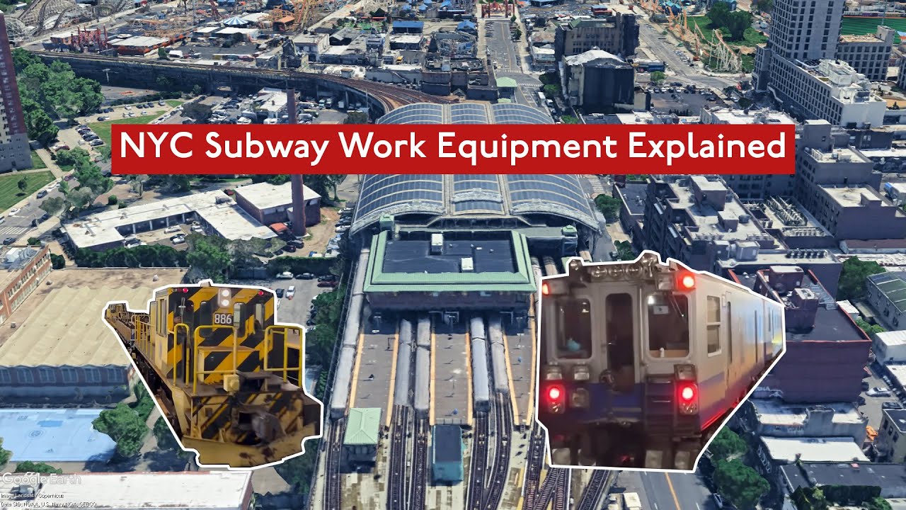 The Trains that Keep the Subway Running | NYC Subway Work Equipment Explained