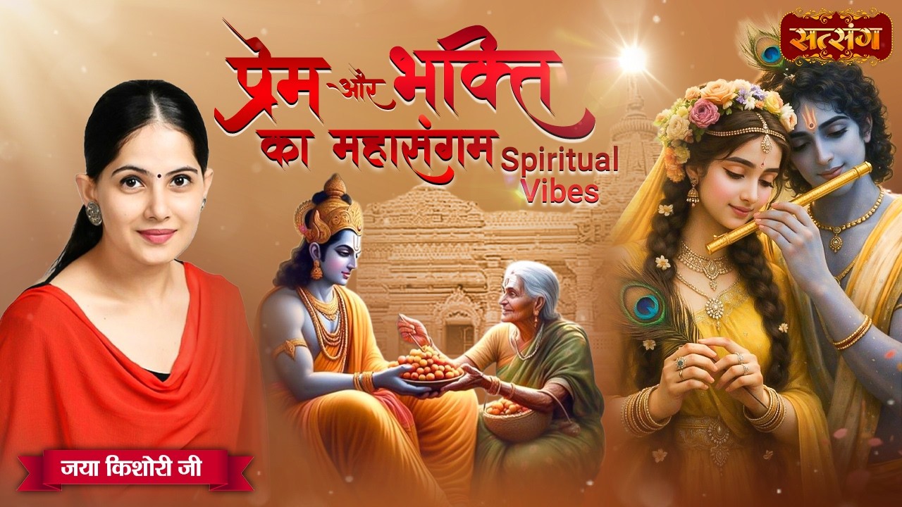 प्रेम और भक्ति का महासंगम Spiritual Vibes | Superhit Nonstop Bhajan | Jaya Kishori Bhajan 2026