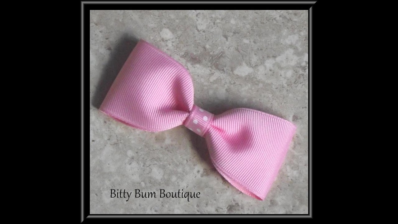 How To Make A Simple Boutique Hair Bow