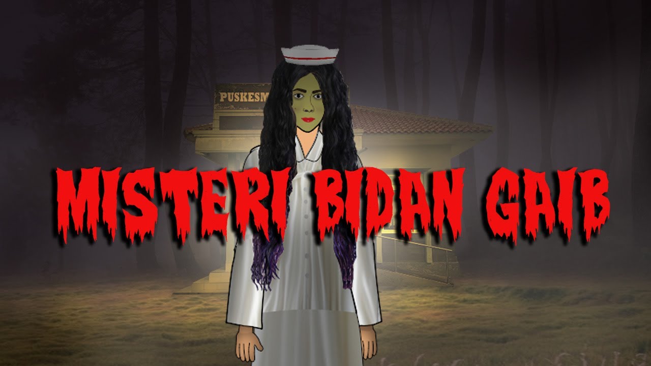 Misteri Bidan Gaib - #animasihantu || kartun horor