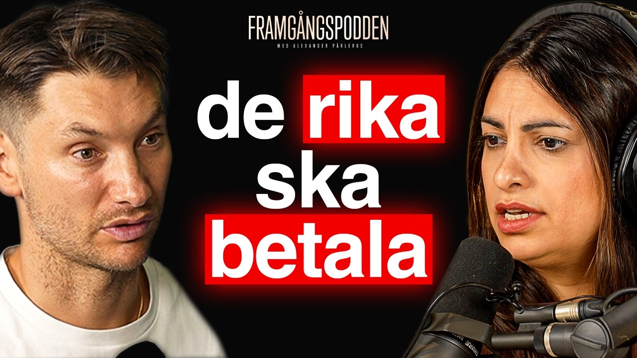 Miljard&auml;rskatt, &ouml;kade klyftor & minskad arbetstid - Nooshi Dadgostar