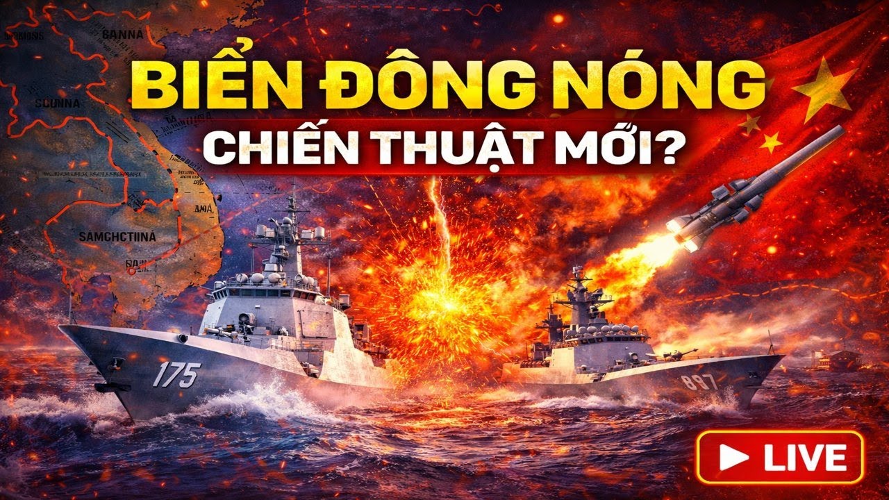 🟢 22.02.26 SOẠN GIẢ TRẦN TRUNG QUÂN: BIỂN ĐÔNG ĐANG NÓNG LÊN: TRUNG CỘNG TUNG CHIẾN THUẬT MỚI