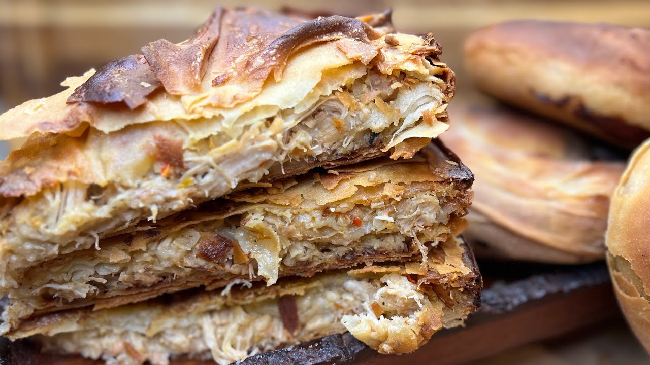 Yiayias kotopita / Greek traditional chicken pie