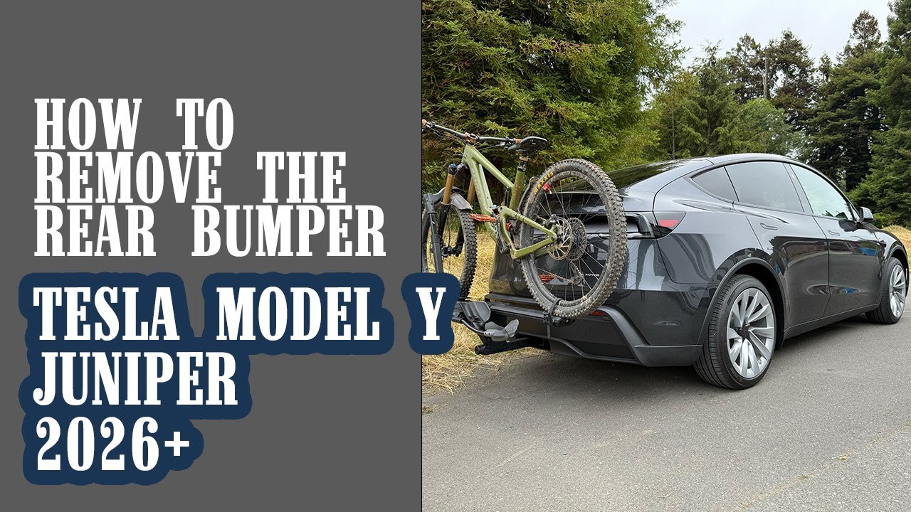 How to Remove the Rear Bumper on the 2026 Tesla Model Y Juniper (No-Nonsense Guide)