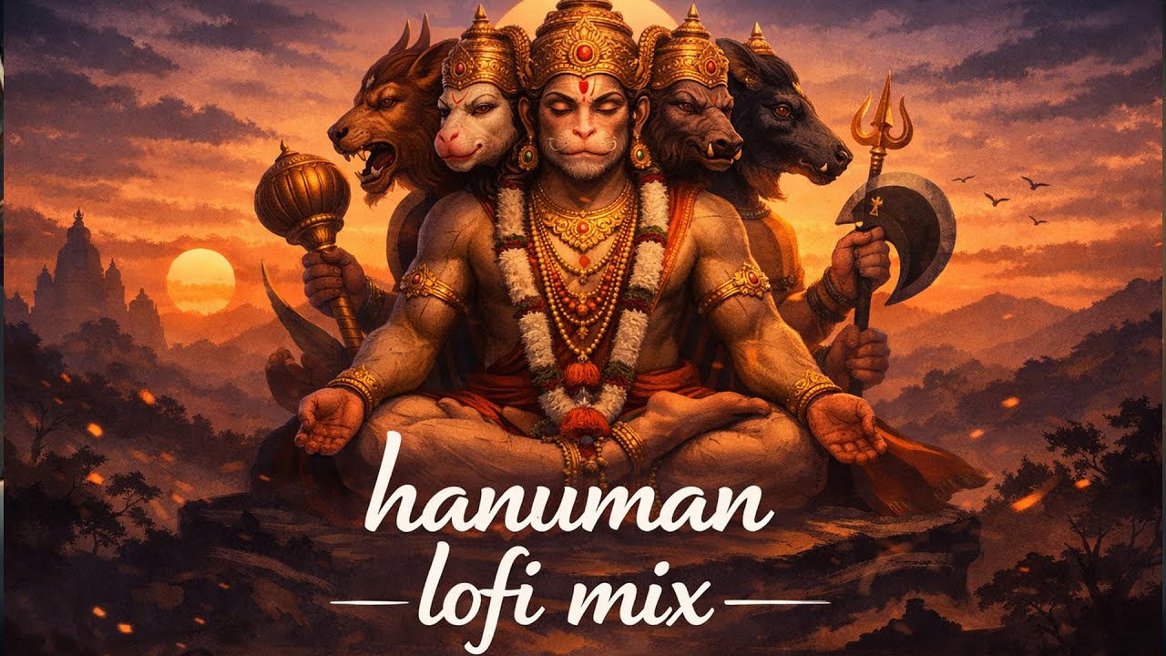 Mind relaxing Hanuman bhajans | 1 Hours non-stop lofi Hanuman Bhajan | Hanuman Bhajan lofi 2026