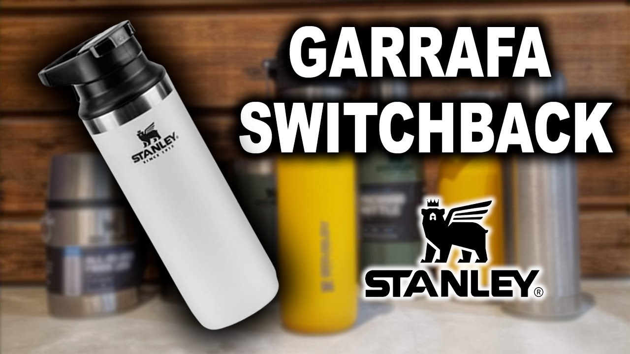 GARRAFA TÉRMICA SWITCHBACK STANLEY (REVIEW COMPLETO)