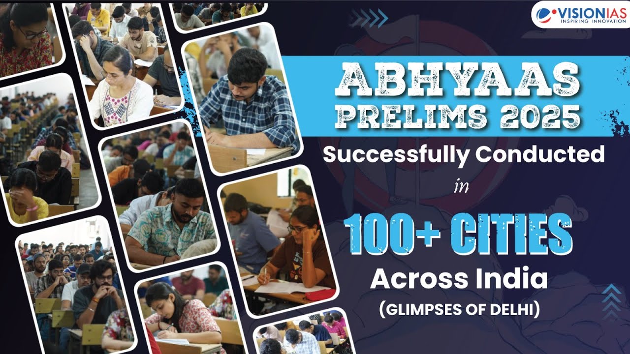Abhyaas Prelims Test 1 | A Phenomenal Start at 100+ Centres Nationwide with 8 Key Locations in Delhi