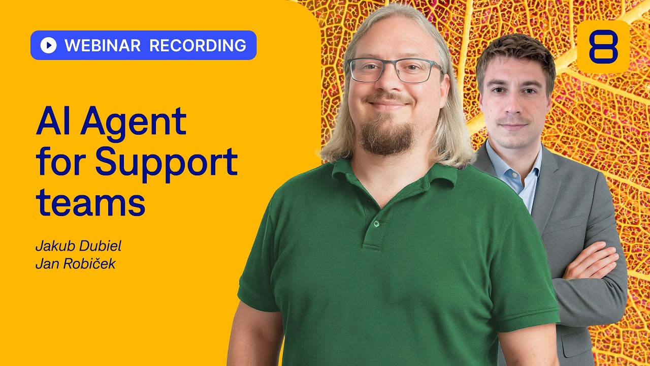 Webinar recording: AI Agent for support teams by Easy8.ai