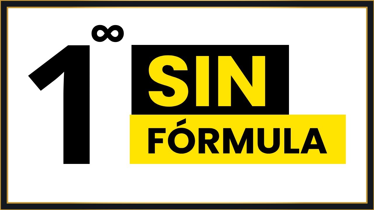 Indeterminación de 1 ELEVADO a INFINITO [SIN Fórmula]