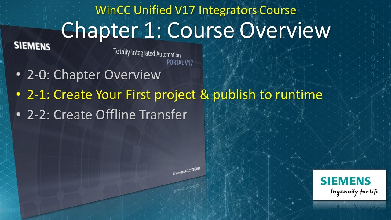 WinCC Unified V17 # 2 : Create and publish your First Project! 🥇 Learn SCADA Programming #WinCCGURU