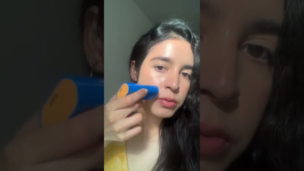 Shiseido Sunscreen Stick over Makeup 