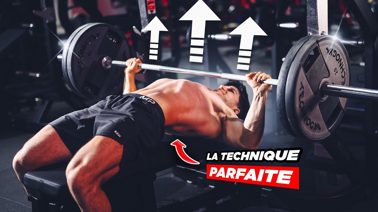 Comment faire un DÉVELOPPÉ COUCHÉ PARFAIT (et devenir fort sur l’exercice)