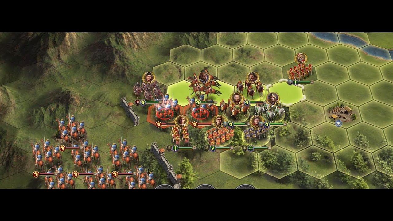 Grand War: Rome Battle of Vercellae (8-6) 3 star
