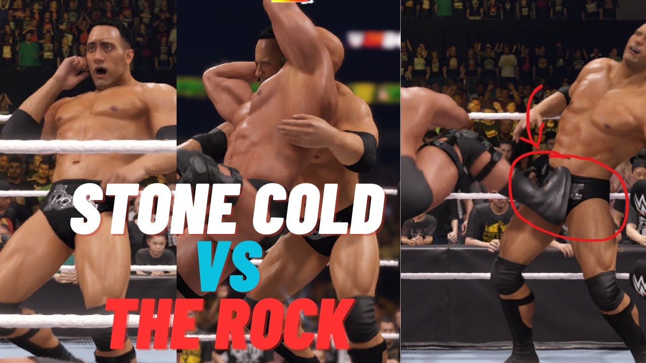 |WWE 2K24| |STONE COLD| VS |THE ROCK| ONE ON ONE